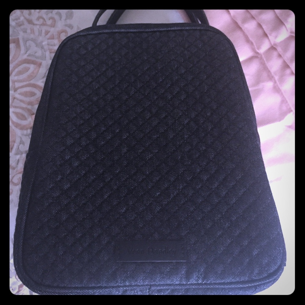 Vera Bradley denim lunch tote